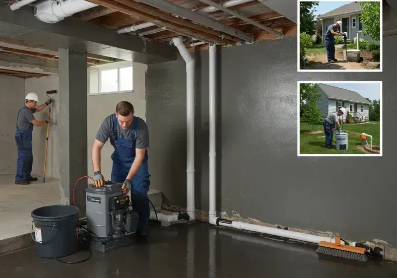 Basement Waterproofing and Flood Prevention process in Southport, IN